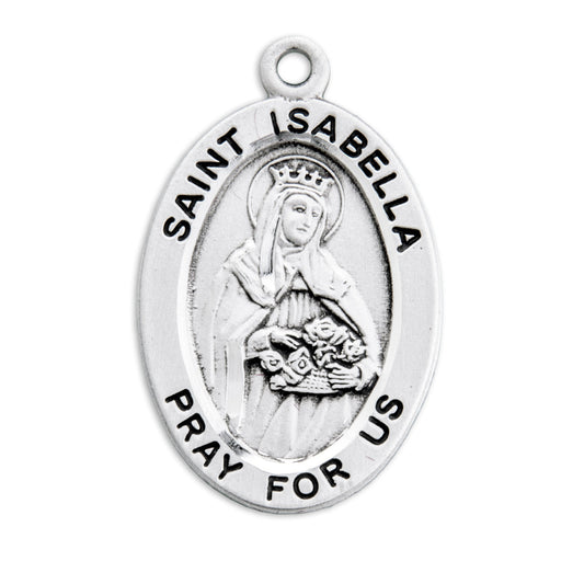 St. Isabella Medal Front