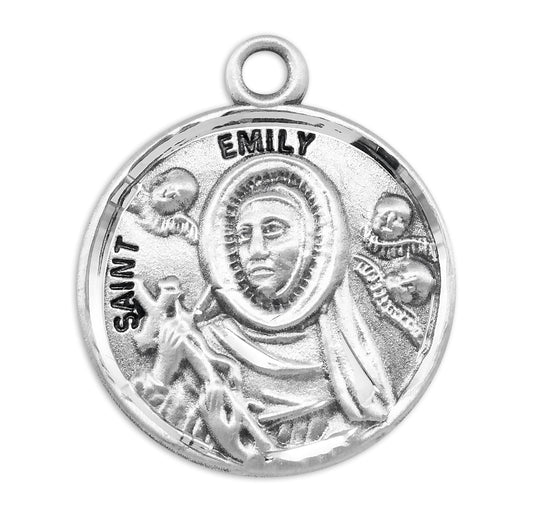 St. Emily Medal Front